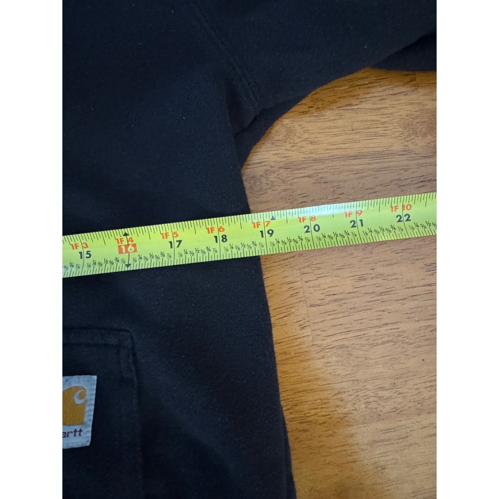 Carhartt Force Mens Relaxed Fit Hoodie Black EST 1889 Sweatshirt BLK Size Small - Picture 6 of 9